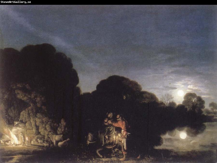 Adam  Elsheimer Flight into Egypt